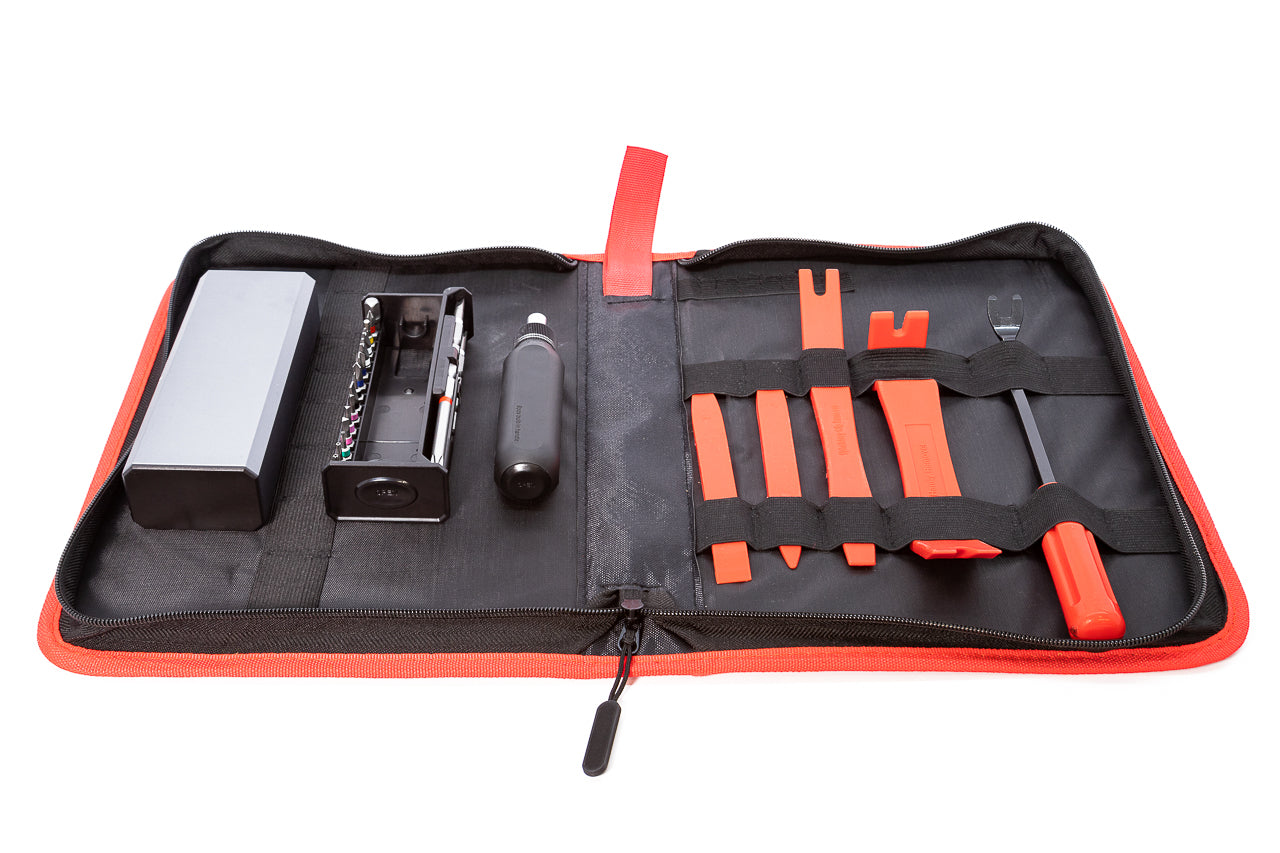 Automotive Trim, Lighting, Dash and Fastener Pry Tool Kit & Case by Team 1EV