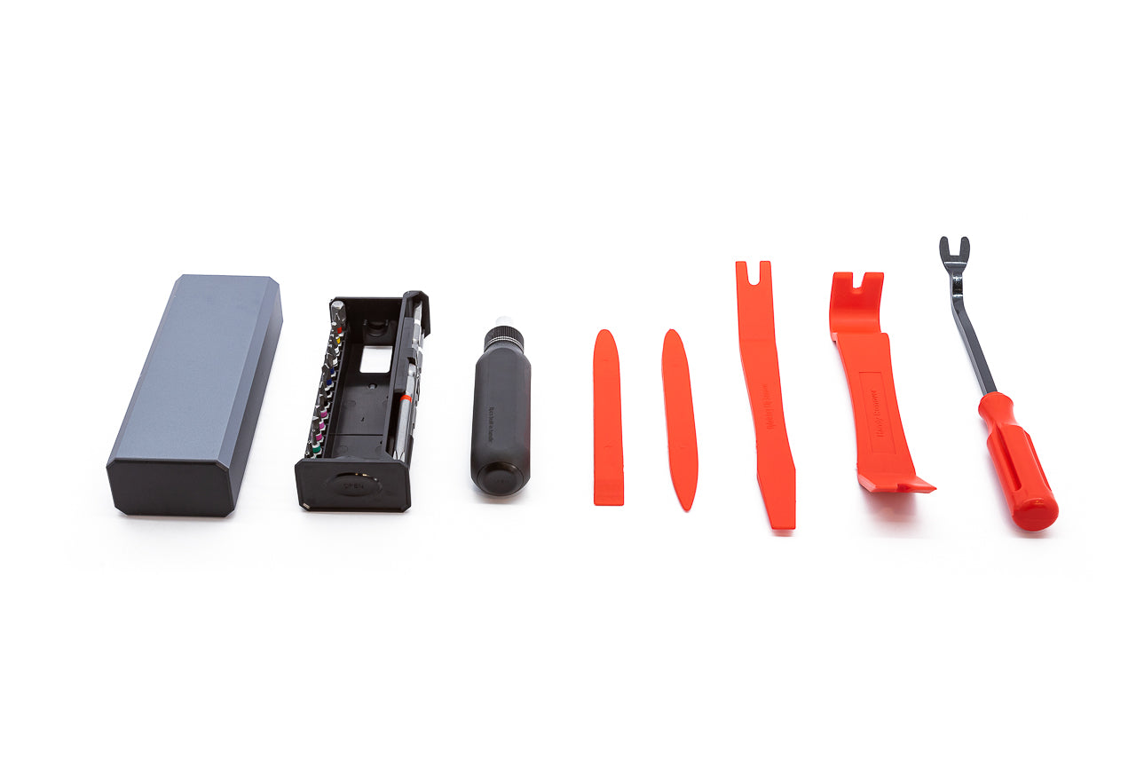 Automotive Trim, Lighting, Dash and Fastener Pry Tool Kit & Case by Team 1EV