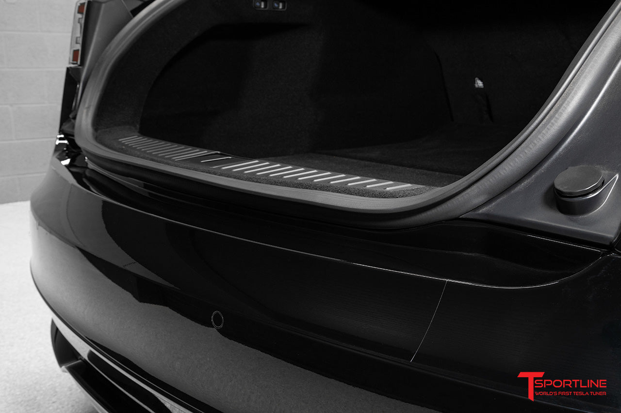 Tesla Model S Plaid & Long Range DIY Paint Protection Film (PPF) Kit Rear Trunk Bumper & Luggage Area