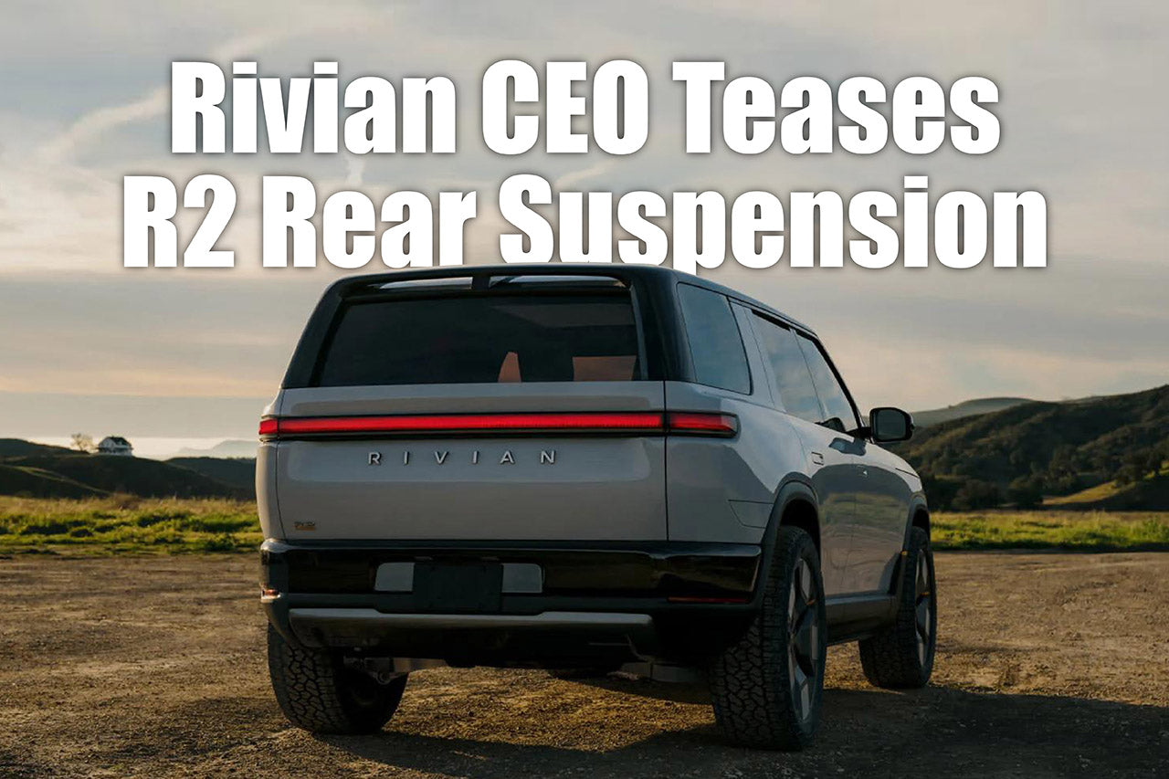 Rivian R2 Rear Suspension Teased - EV Sportline - The Leader in ...