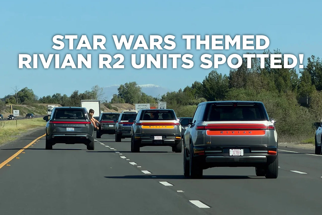 Star Wars Themed Rivian R2 Units Spotted!