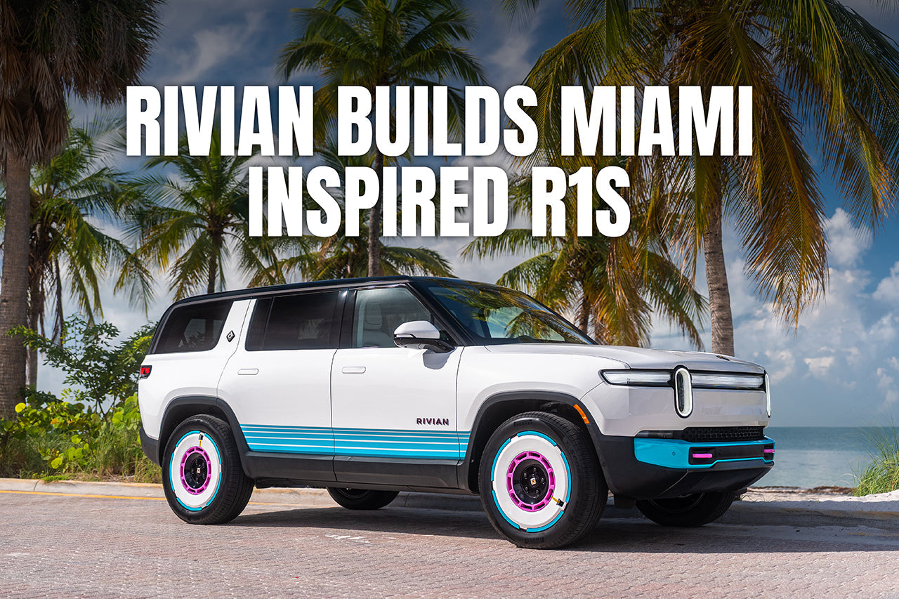Rivian Builds Miami Inspired R1S