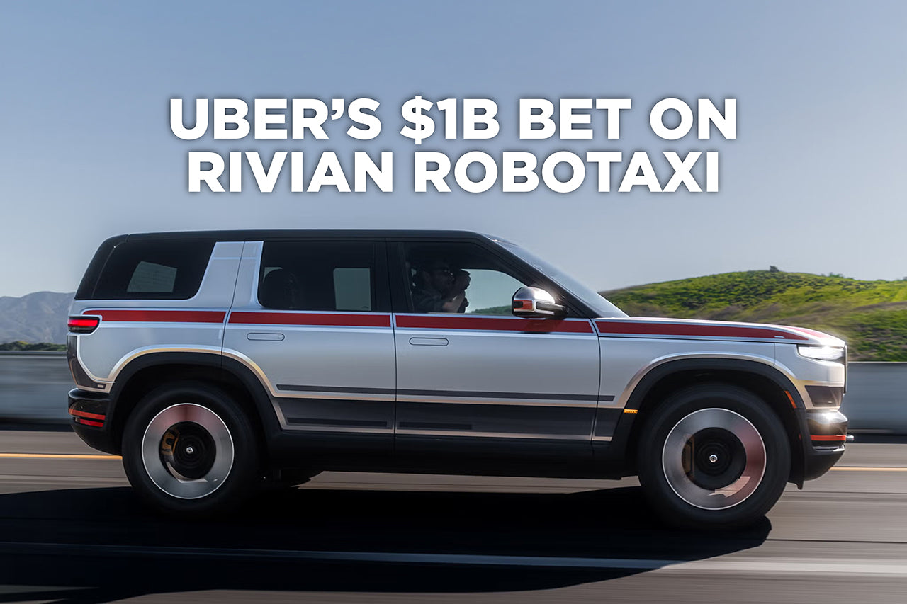 Ubers $1B Bet on Rivian Robotaxi