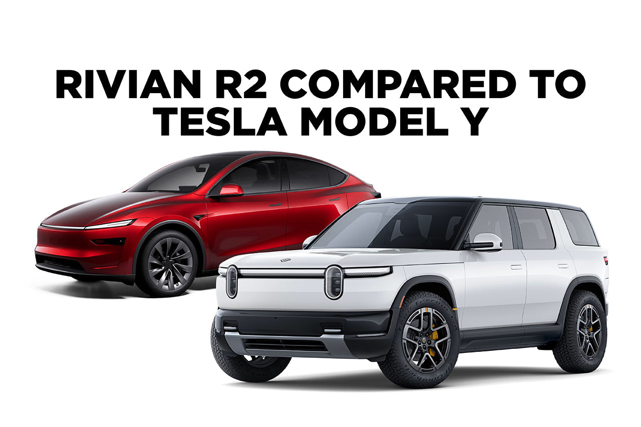 Rivian R2 Compared to Tesla Model Y