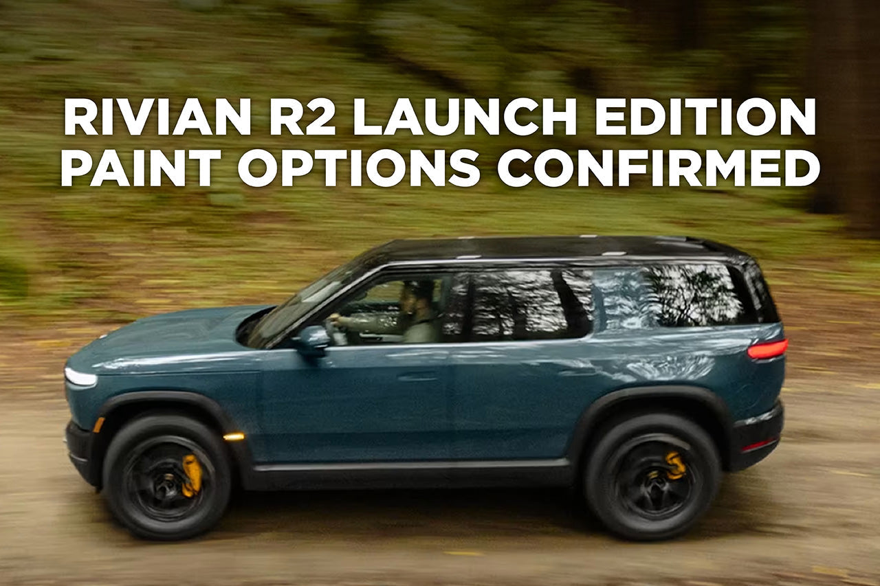 Rivian R2 Launch Edition Paint Options Confirmed