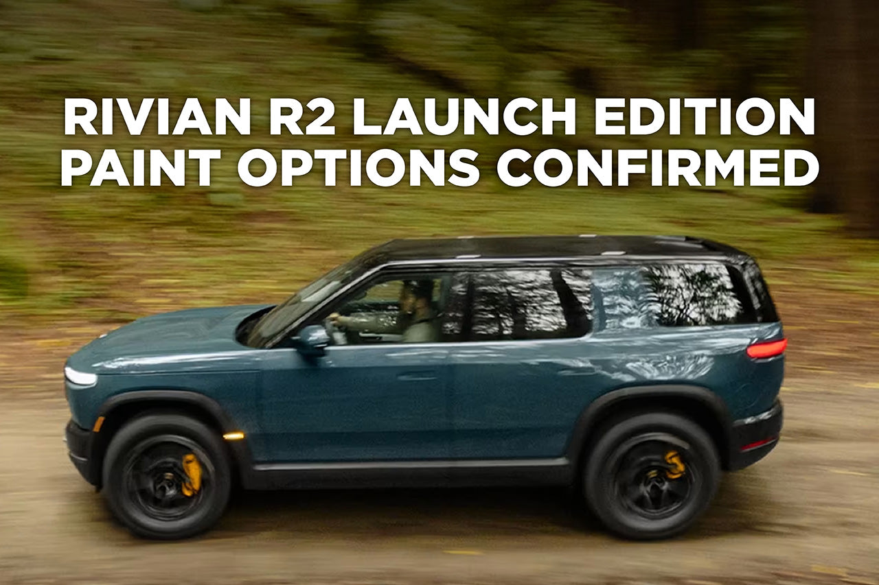 Rivian R2 Launch Edition Paint Options Confirmed - EV Sportline - The ...