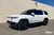 Glacier White Rivian R1S with Triple Square Running Boards