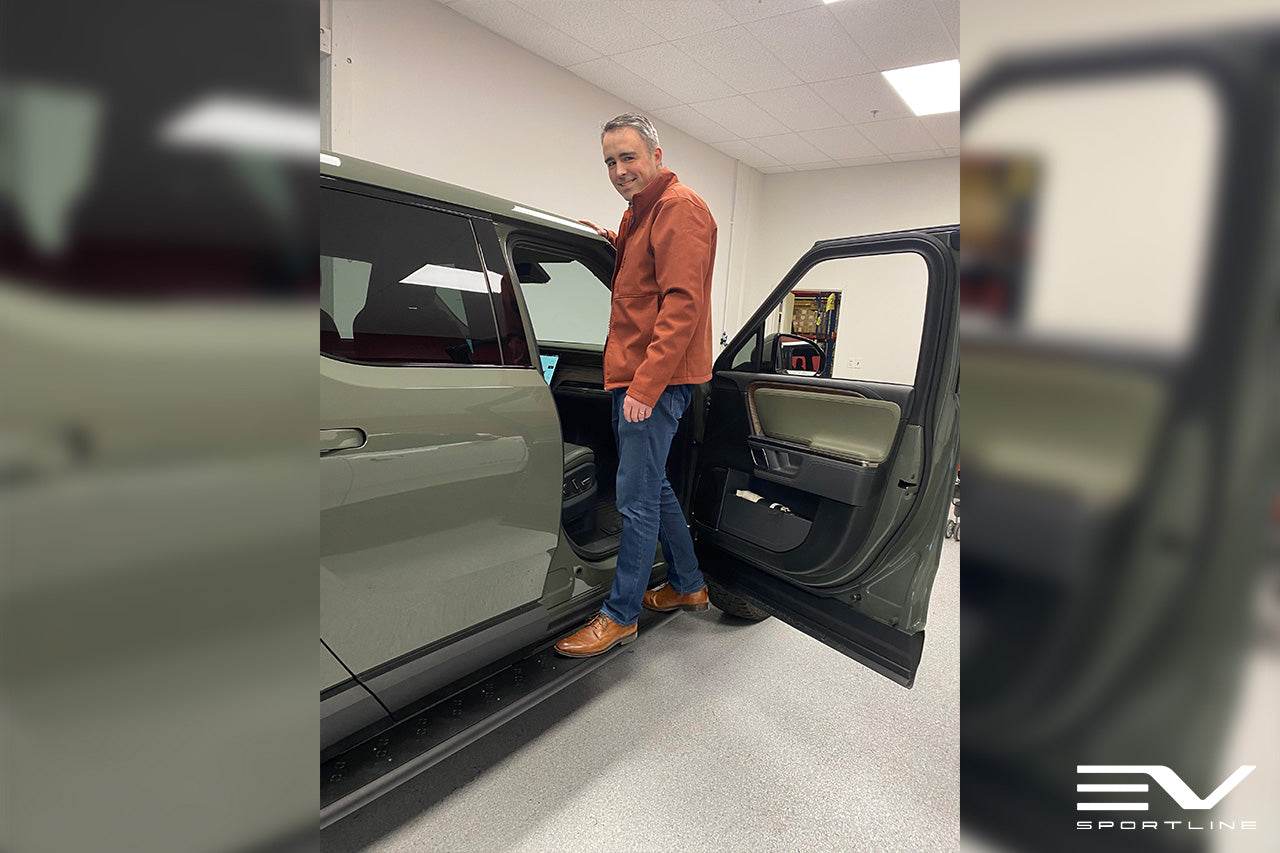 Rivian R1T / R1S Team 1EV RMaxx Running Board & Rock Sliders Customer Gallery