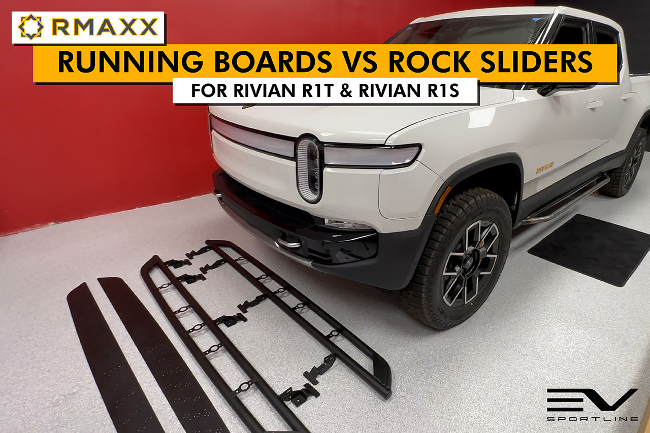 Introducing & Explaining Rivian R1T / R1S Rock Sliders and How They Differ from Running Boards