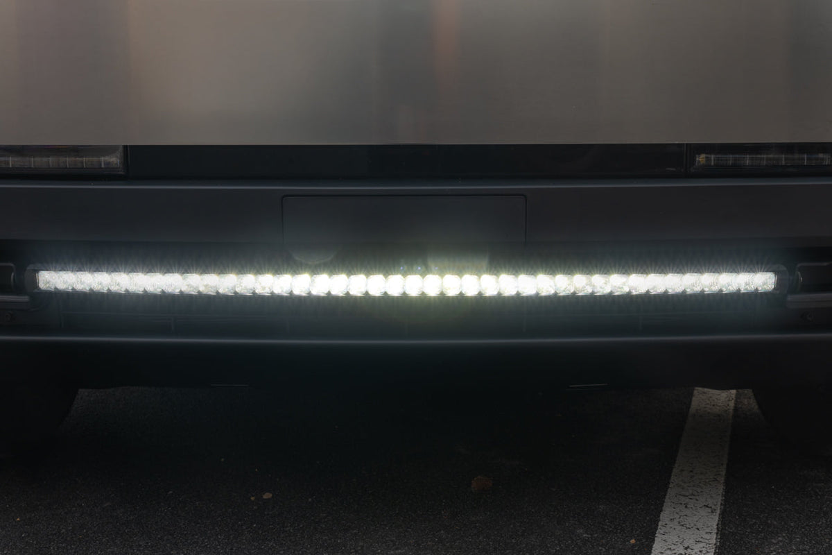 Tesla Cybertruck Curved 40&quot; Bumper Insert LED Off Road Light Bar / Lightbar