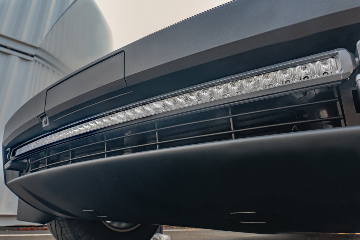 Tesla Cybertruck Curved 40&quot; Bumper Insert LED Off Road Light Bar / Lightbar