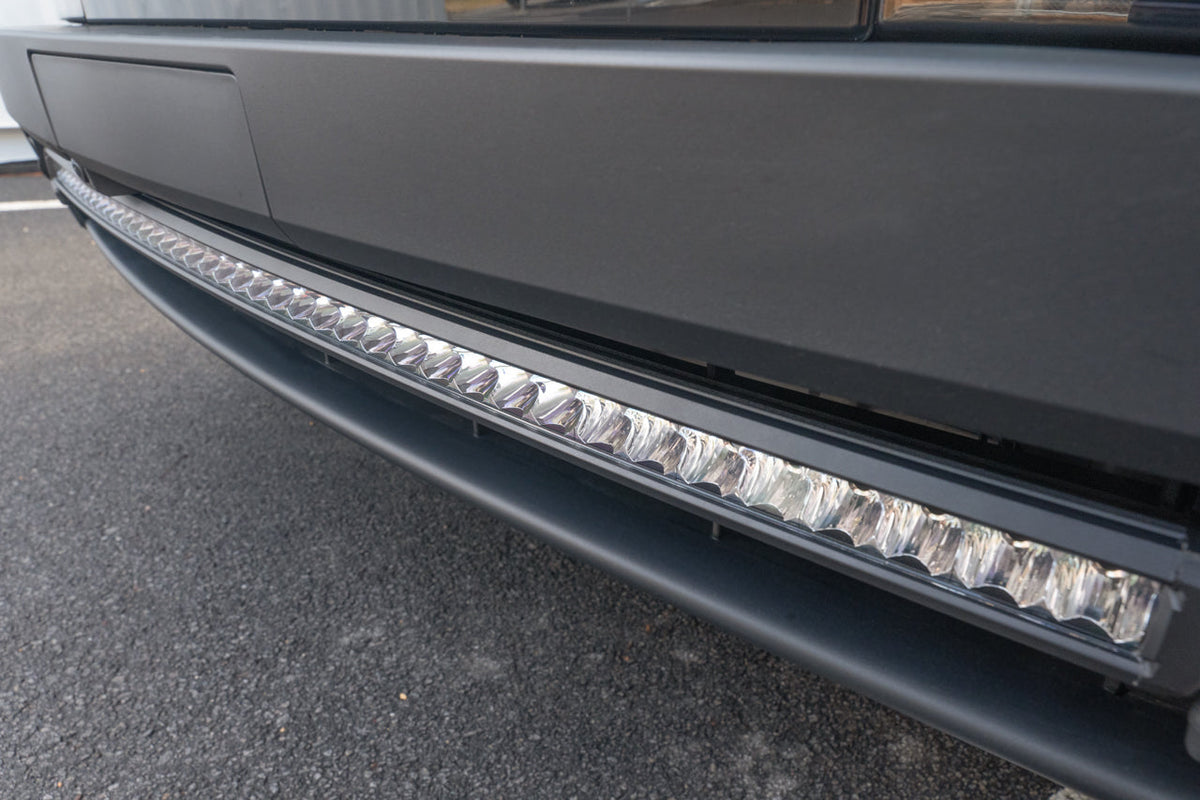 Tesla Cybertruck Curved 40&quot; Bumper Insert LED Off Road Light Bar / Lightbar