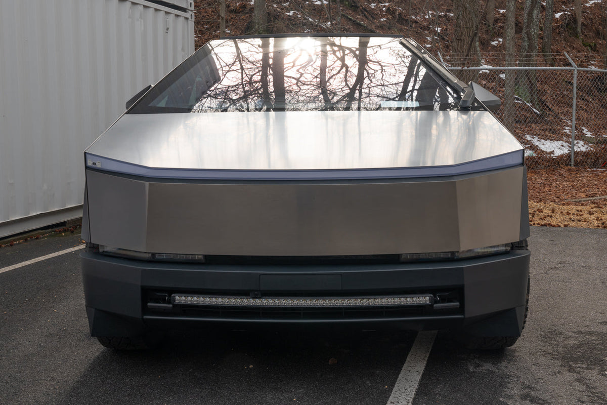 Tesla Cybertruck Curved 40&quot; Bumper Insert LED Off Road Light Bar / Lightbar