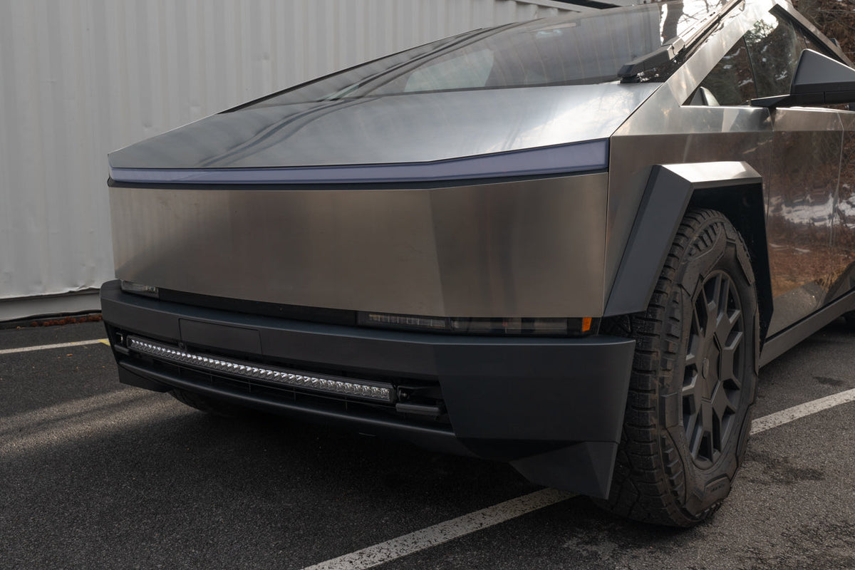 Tesla Cybertruck Curved 40&quot; Bumper Insert LED Off Road Light Bar / Lightbar