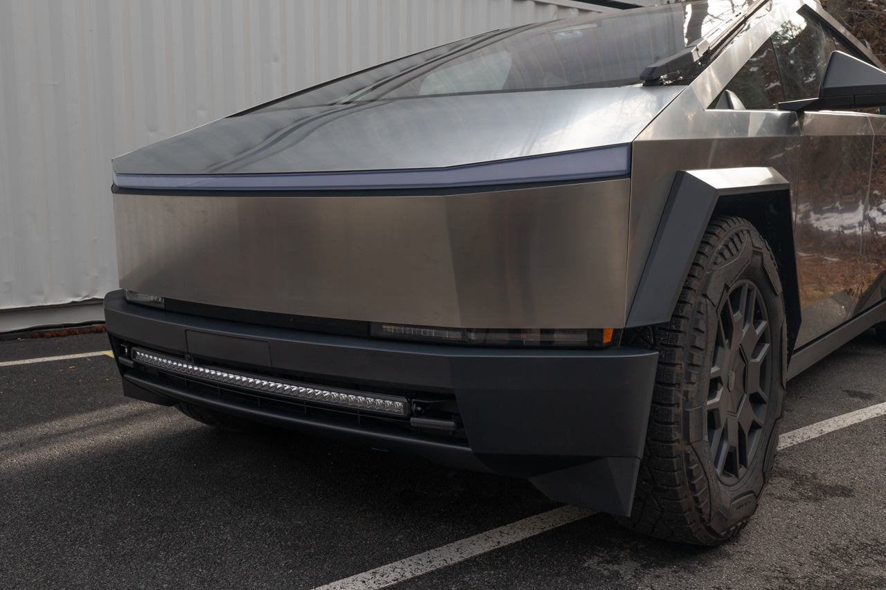 Tesla Cybertruck Curved 40" Bumper Insert LED Off Road Light Bar / Lightbar