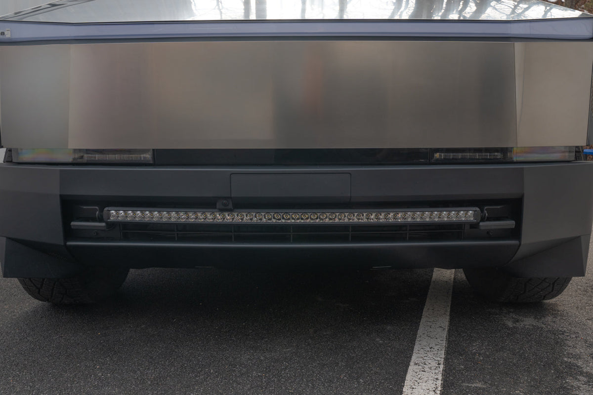Tesla Cybertruck Curved 40&quot; Bumper Insert LED Off Road Light Bar / Lightbar