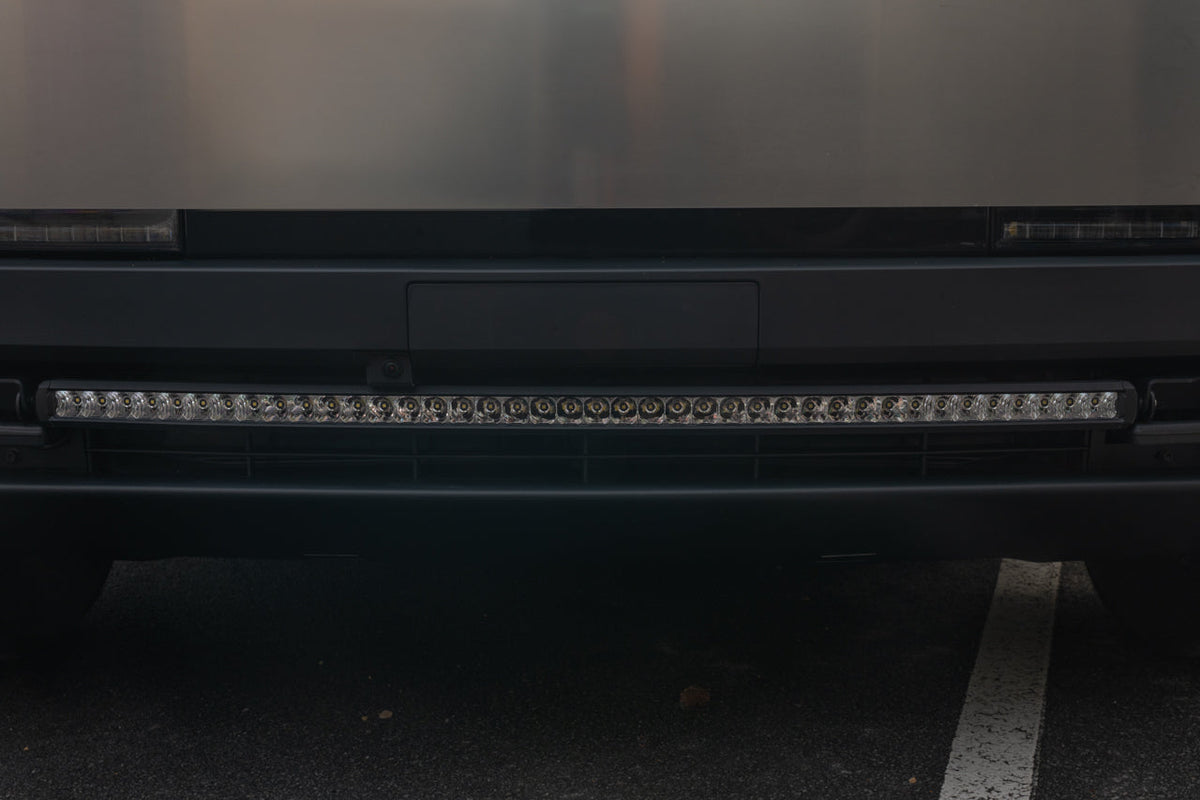 Tesla Cybertruck Curved 40&quot; Bumper Insert LED Off Road Light Bar / Lightbar