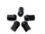 Rivian R1T / R1S Enclosed End Forged Steel Black Wheel Lug Nut Set & Non-Marring Socket