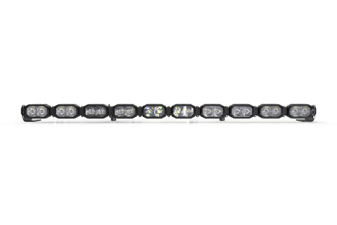 Off-Road Light Bar / Single Row LED 10 Pod / 40" Morimoto BangerBar for Rivian R1T / R1S