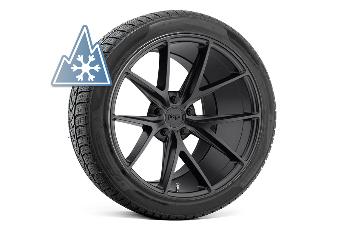 19&quot; Ford Mustang Mach-E Winter Wheel and Tire Package (Set of 4) - Niche Misano M117