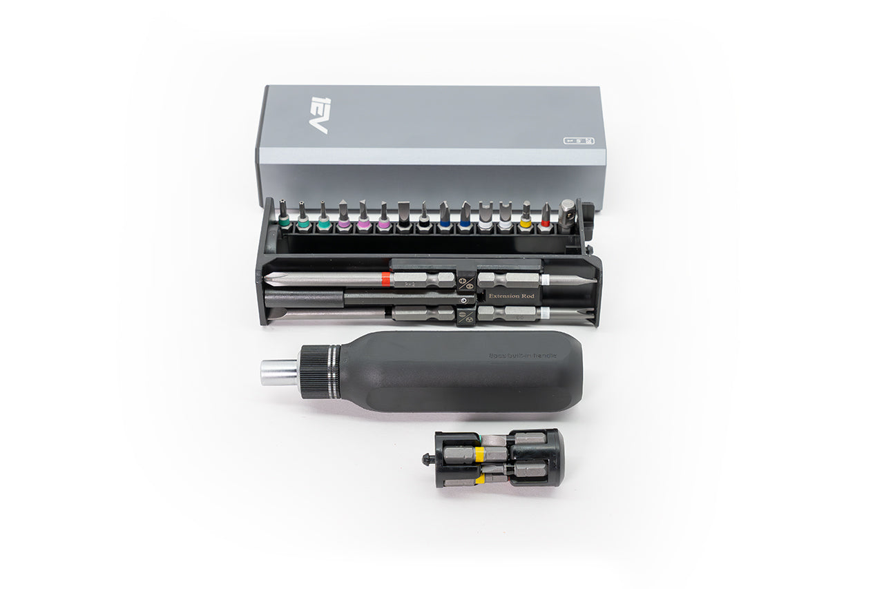 Multi-Bit Ratcheting Driver Tool for Cybertruck Adventuring