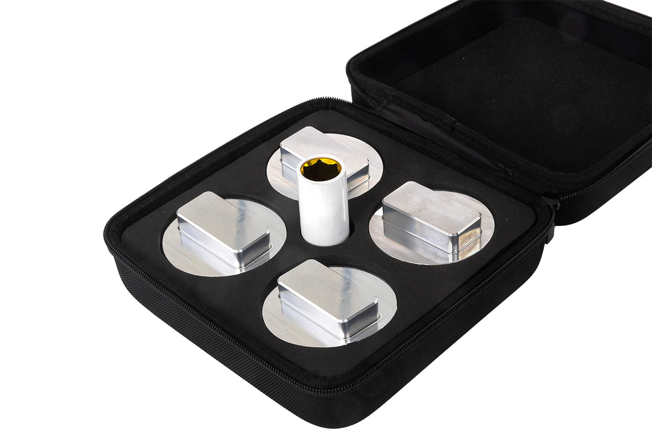 Audi e-tron / e-tron GT Billet Aluminum Precision Lifting Jack Pad Pucks by Team 1EV