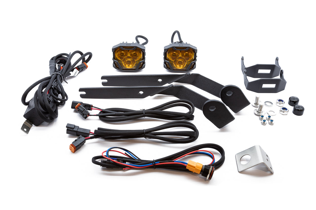 Team 1EV LED Pod A-Pillar Ditch Lights System with Morimoto 4Bangers for Rivian R1T / R1S