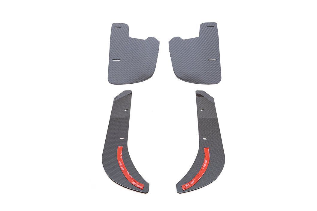 RMaxx Precision Fit Carbon Fiber Mud Flaps for Rivian R1T / R1S