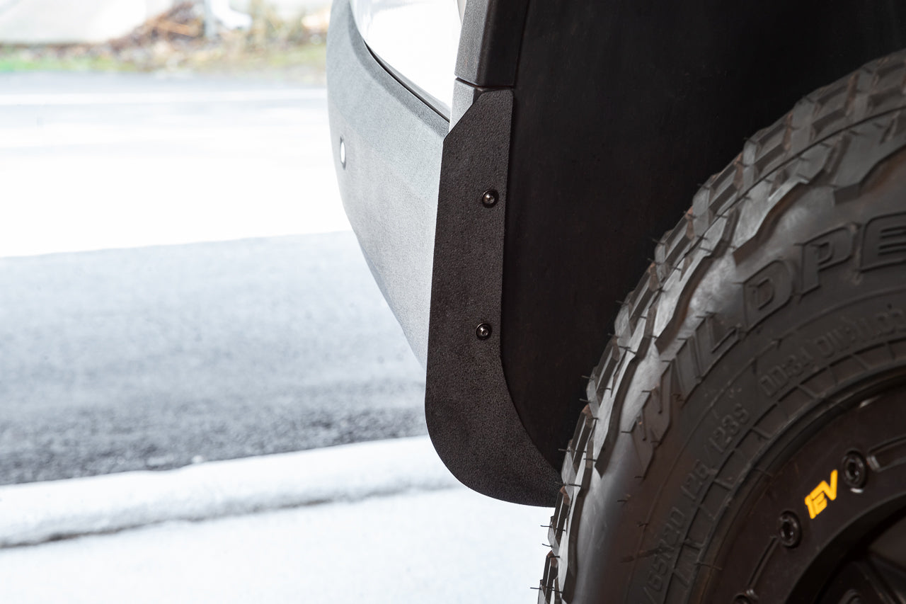 RMaxx Precision Fit Carbon Fiber Mud Flaps for Rivian R1T / R1S (Set of 4)