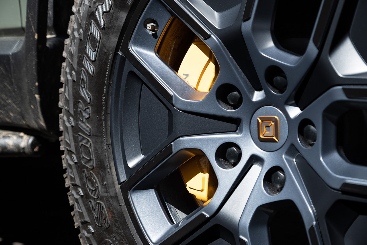 OPEN BOX Special! Aero Spoke Wheel Insert Covers for Five Spoke Rivian R1T / R1S 20" All-Terrain Wheels