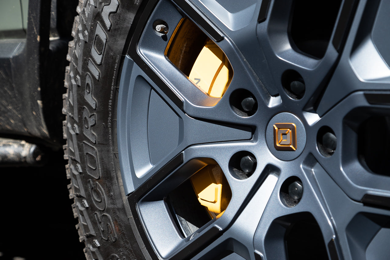 OPEN BOX Special! Aero Spoke Wheel Insert Covers for Five Spoke Rivian R1T / R1S 20" All-Terrain Wheels