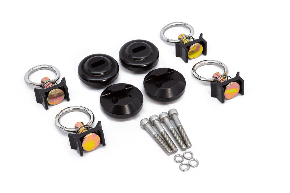 Add-on &amp; SAVE $20 - Bed Cargo Tie Down Ring Hook &amp; L-Track Quick Disconnect Mounting Base Kit for Rivian R1T