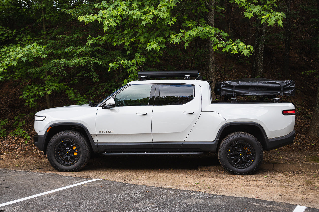 Team 1EV RMaxx Running Boards & Rock Sliders for Rivian R1T / R1S