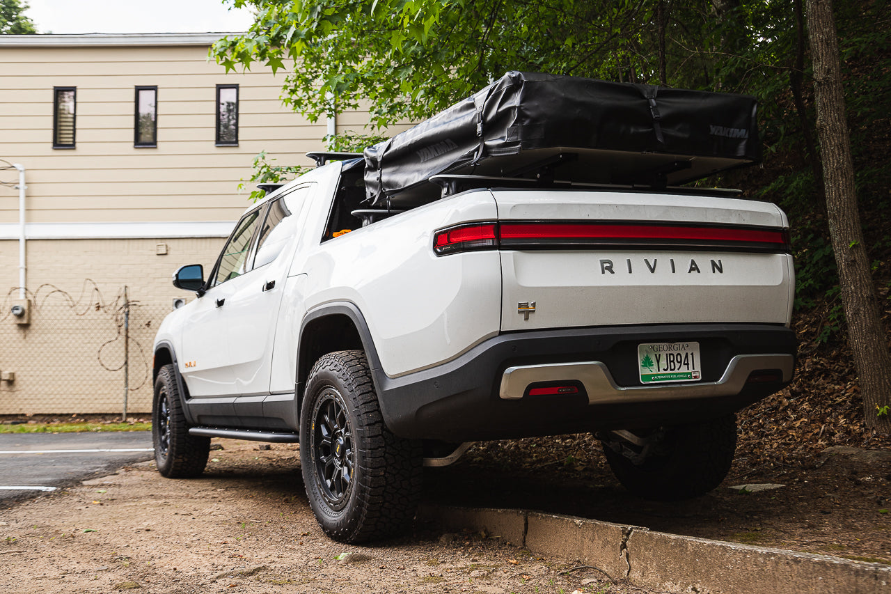 Team 1EV RMaxx Running Boards & Rock Sliders for Rivian R1T / R1S