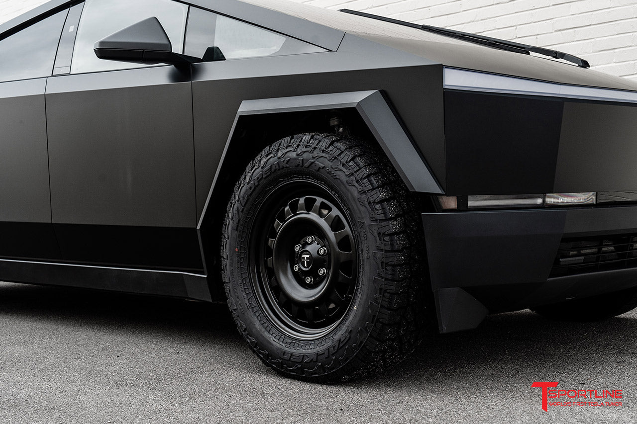 Tesla Cybertruck 'Cyber Steelie' 20" T Sportline TCS Steel Wheels