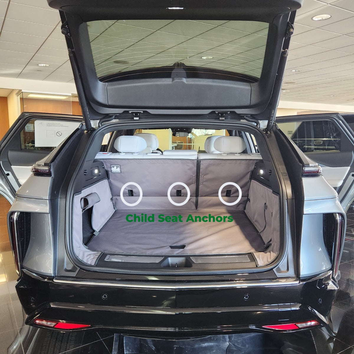 Rear Cargo and Back Seat Down Canvasback Liner and Surface Covers for Cadillac Lyriq