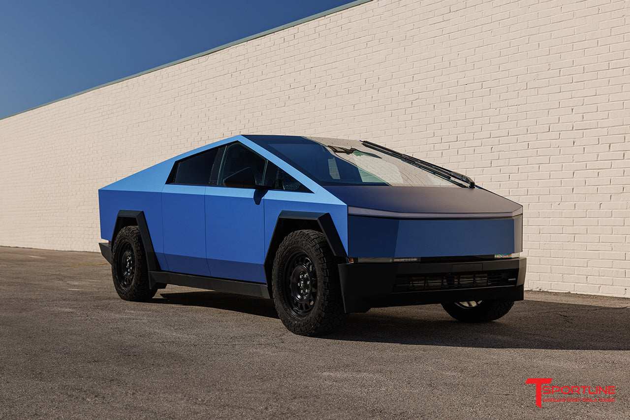 Tesla Cybertruck 'Cyber Steelie' 20" T Sportline TCS Steel Wheel and Tire Package (Set of 4)