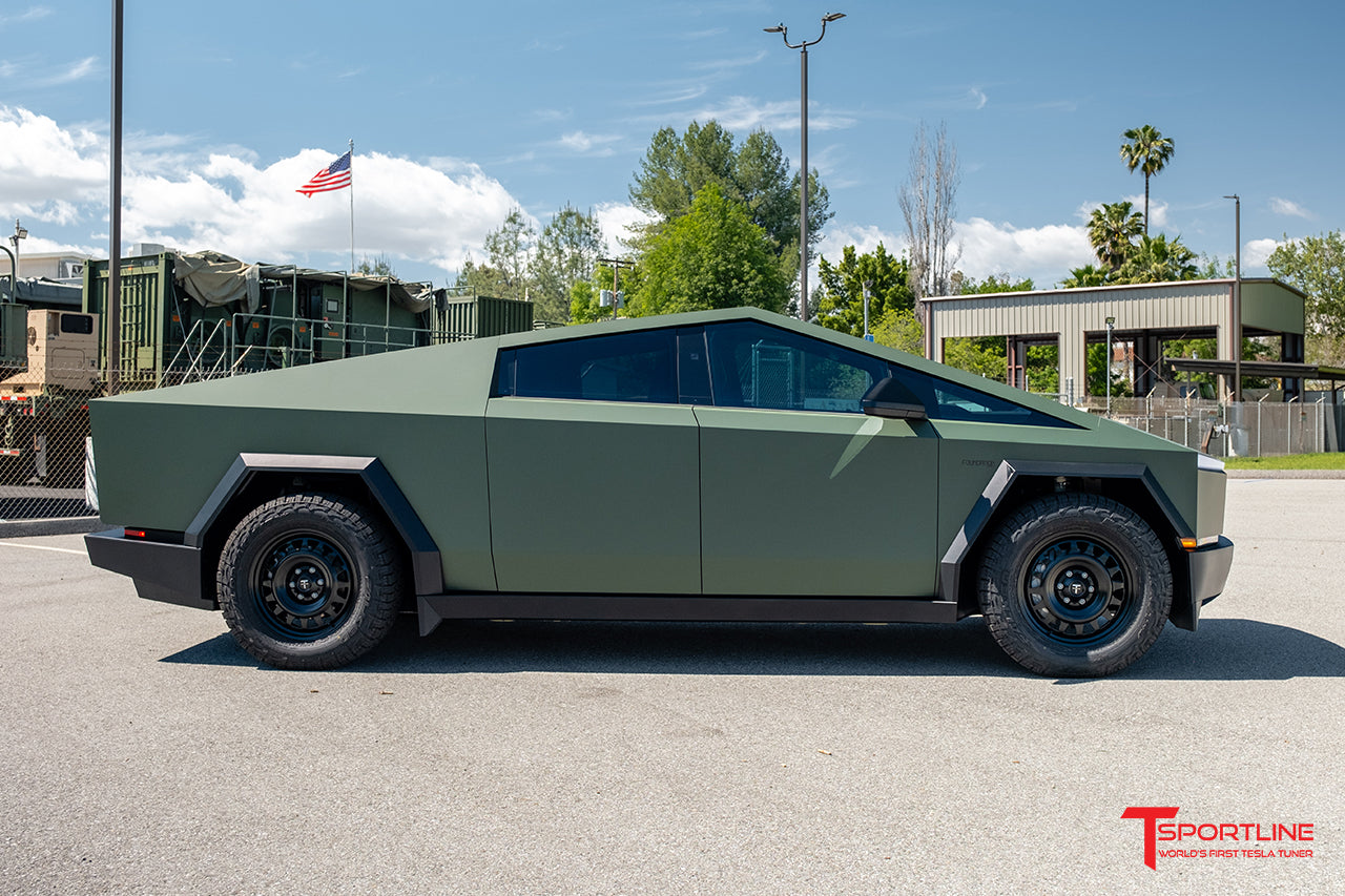 Tesla Cybertruck 'Cyber Steelie' 20" T Sportline TCS Steel Wheels