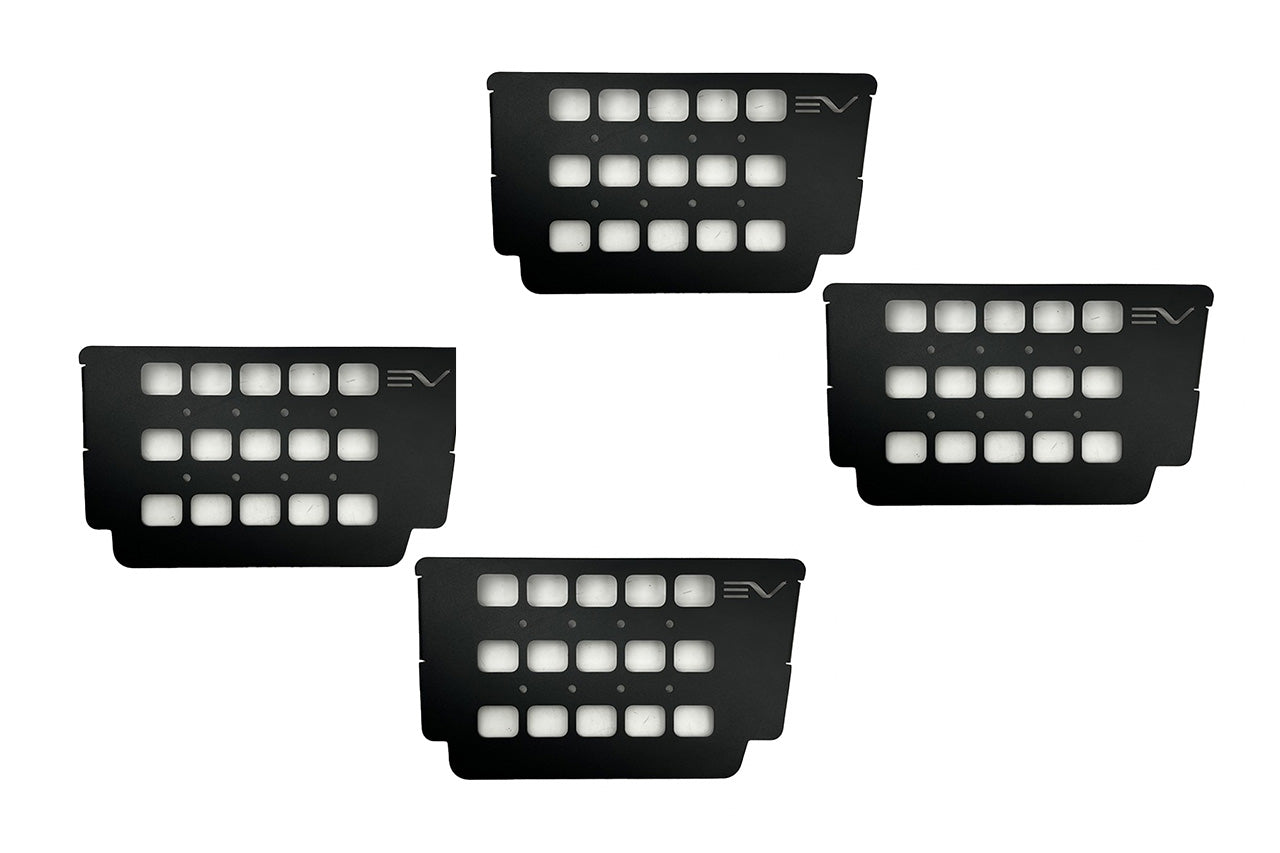 Team 1EV Under Rear Seat Cargo Divider & Molle Panels for Rivian R1T