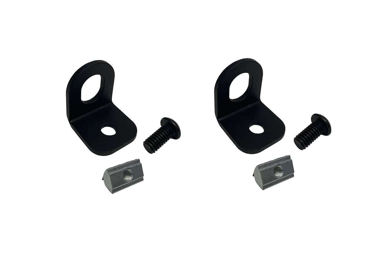 Bed and Roof Rack Crossbar T-Slot Tie Down Point Brackets for Rivian by Range Industries