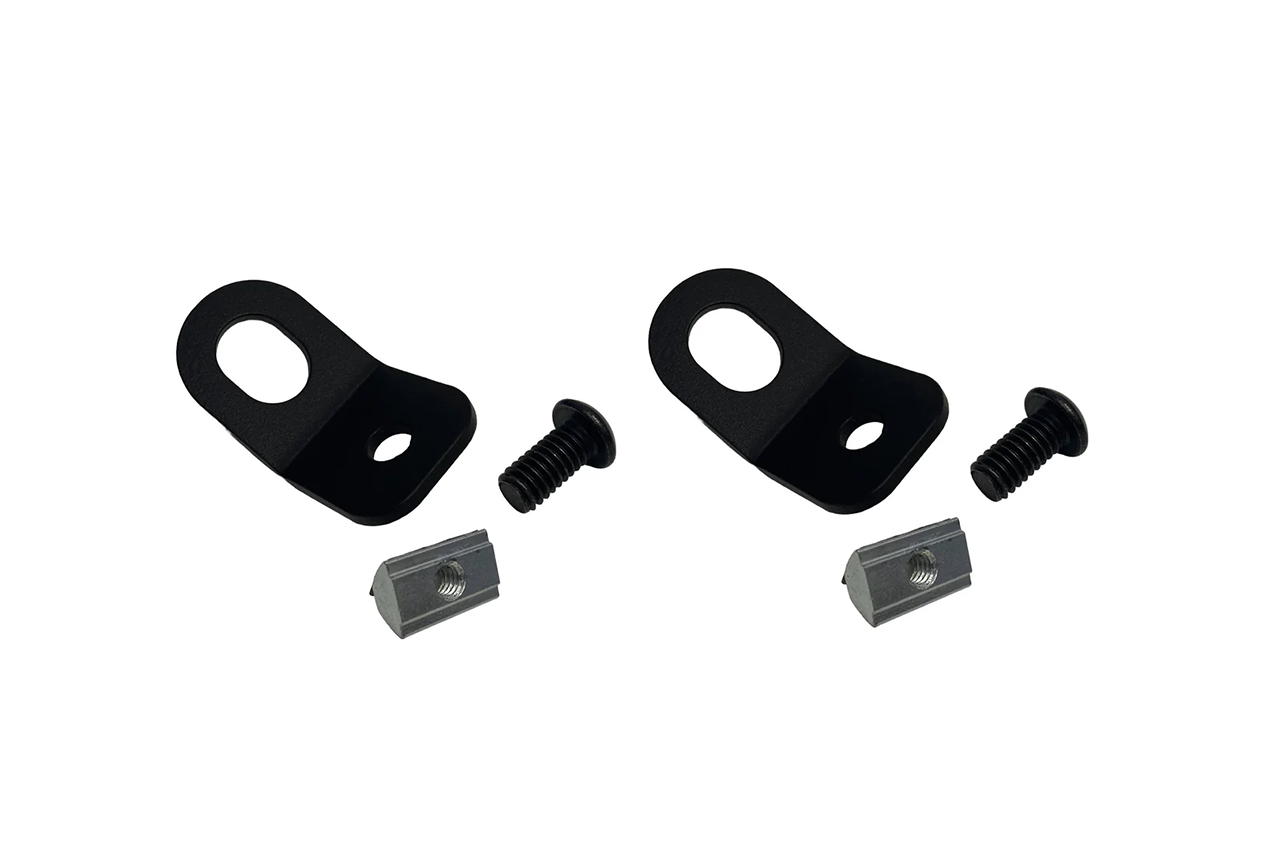 Bed and Roof Rack Crossbar T-Slot Tie Down Point Brackets for Rivian by Range Industries