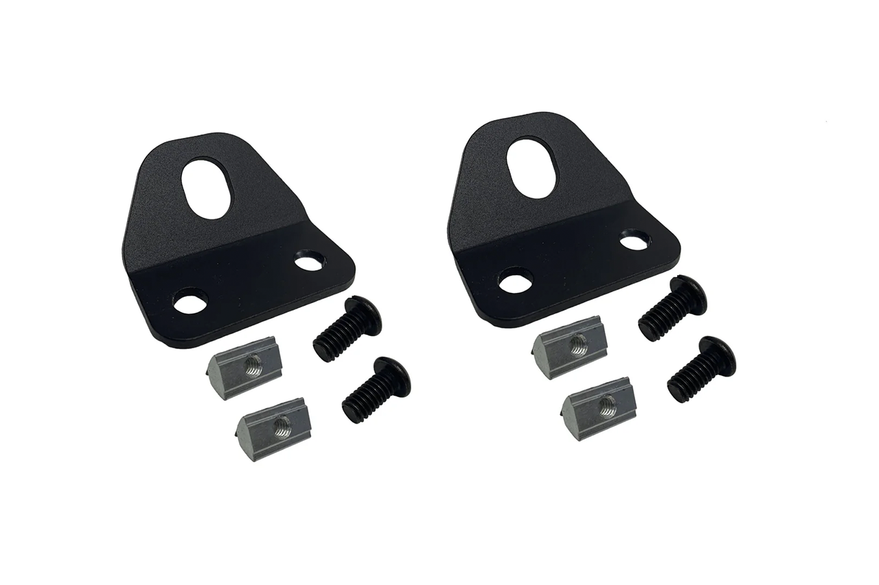 Bed and Roof Rack Crossbar T-Slot Tie Down Point Brackets for Rivian by Range Industries