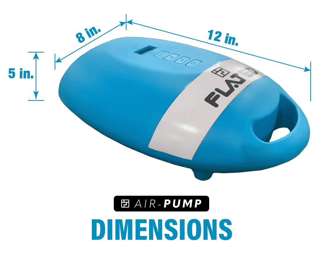 FLATED Electric Air-Pump for Inflating Bed Caps & Gear
