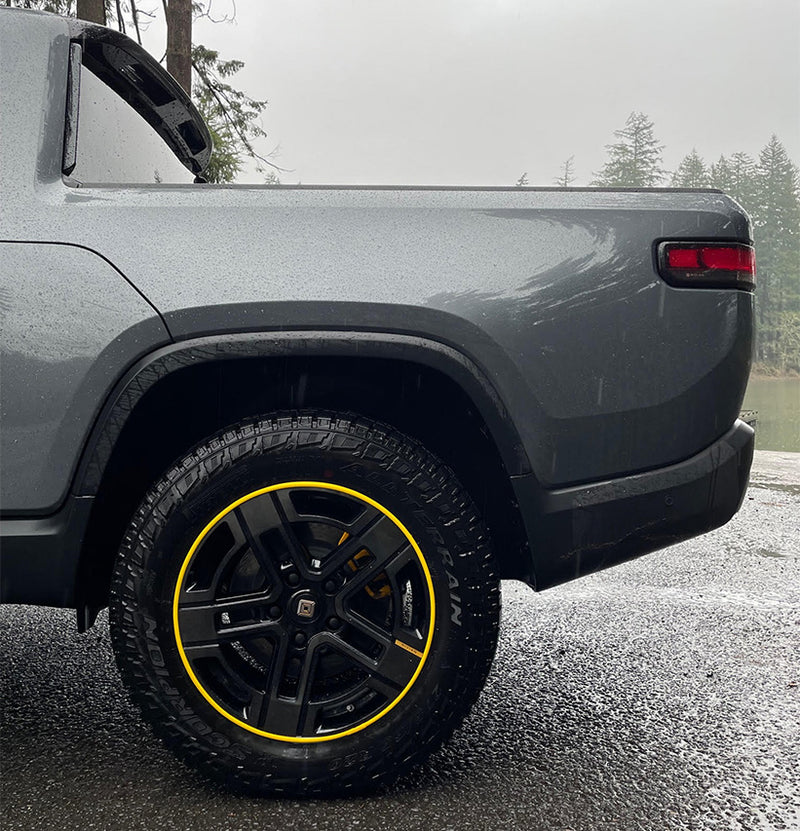 Wheel Rim Protector for Rivian R1T / R1S - AlloyGator Curb Rash Protec ...