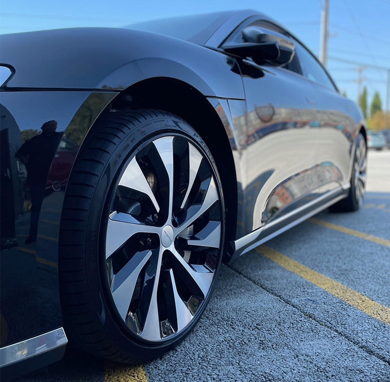 Lucid Air Wheel Rim Protector - AlloyGator Curb Rash Protection System ...