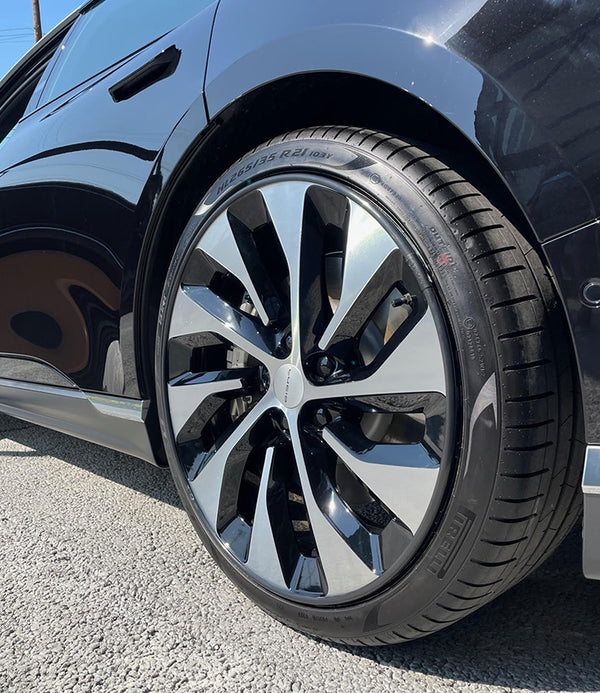 Lucid Air Wheel Rim Protector - AlloyGator Curb Rash Protection System ...