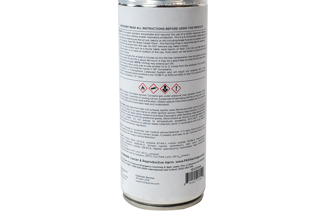 Pro-Grade 2k High Temp Catalyzed Urethane Electric Vehicle Brake Caliper Paint