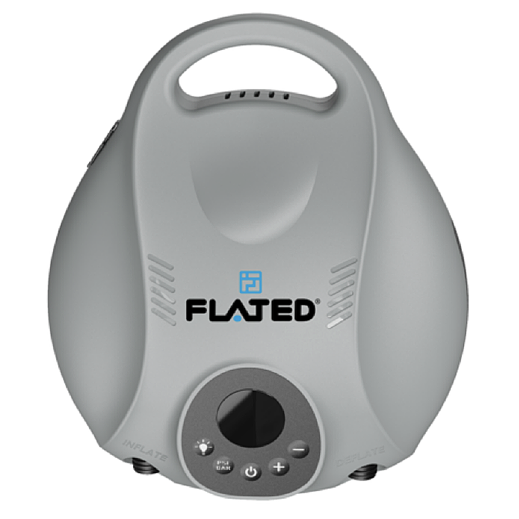 FLATED Battery Electric Air-Pump for Inflating Bed Caps & Gear