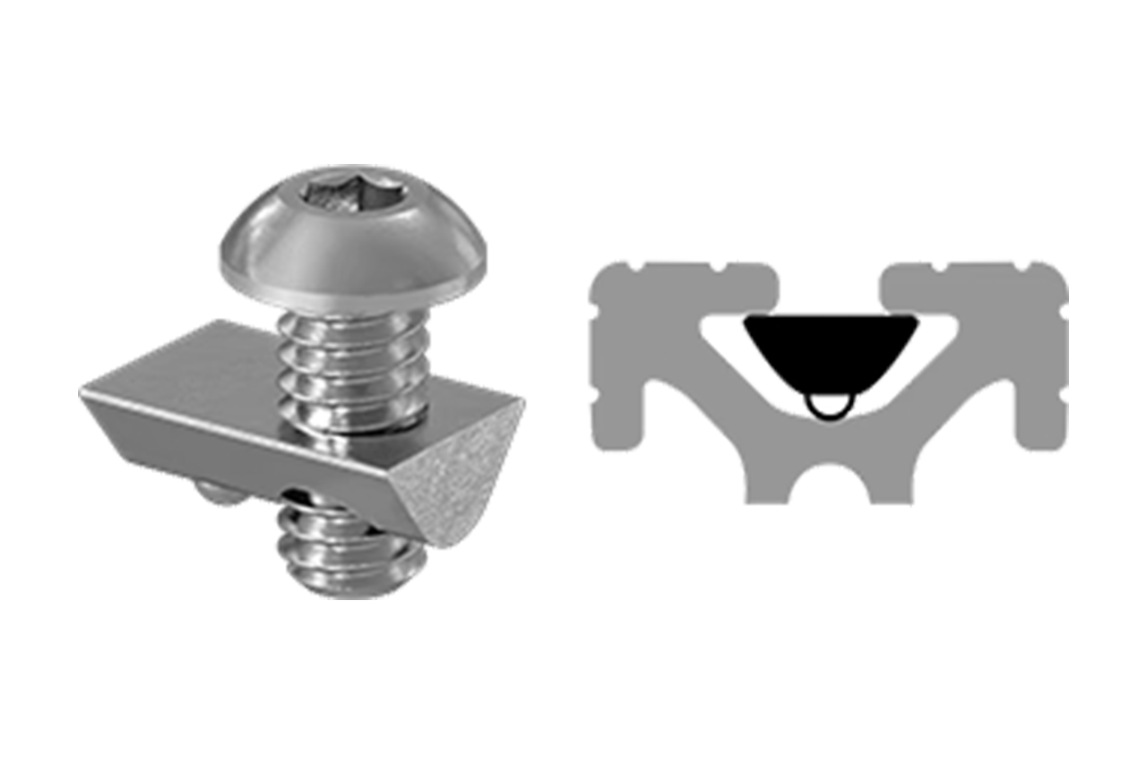 T-Slot Hardware Nut & Bolt Kits for BillieBars Crossbar Low Profile Bed Racks