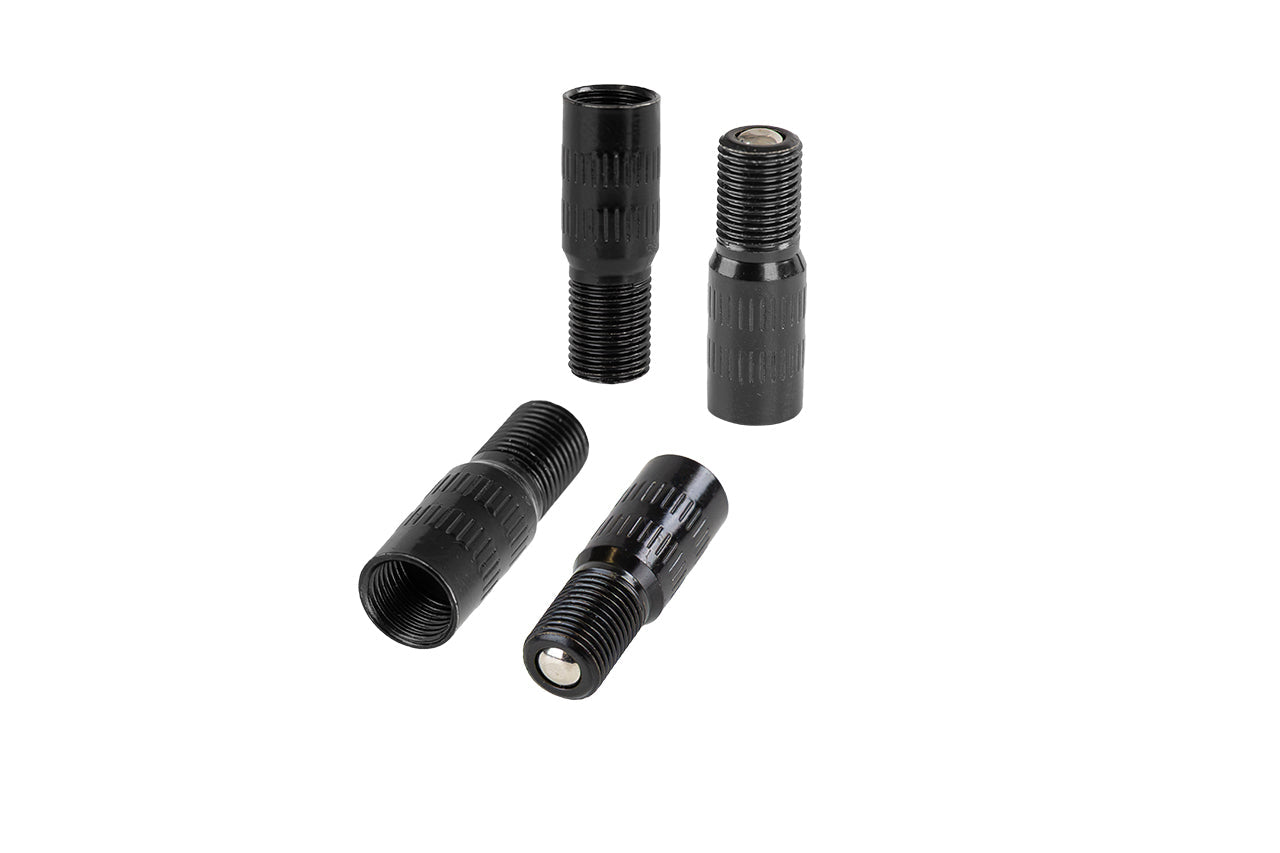 Valve Stem Extensions (+20mm / 0.78in Longer Black Anodized)